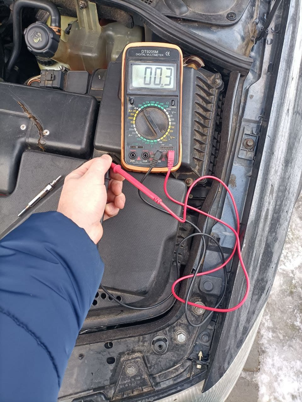 Подолав помилку по свічках розжарення, або поки що DF186 3