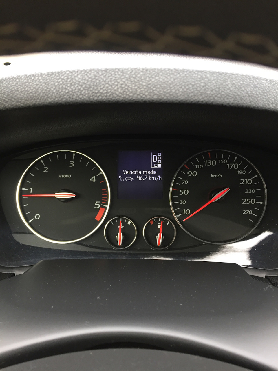 Витрата laguna 3 2.0 dci AT: дистанція 130км… гума зима! 3