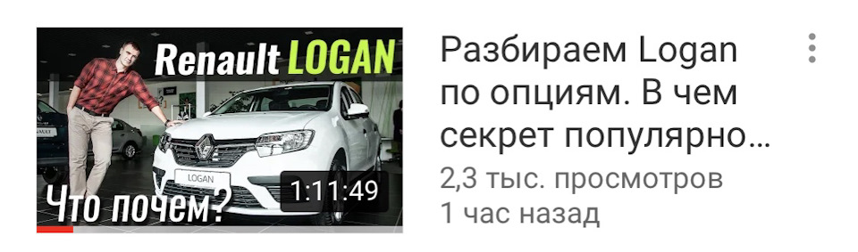 Комплектація в Україні Рено Логан 1
