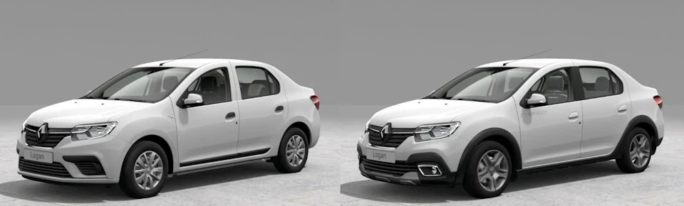 Обважування з Renault LOGAN Stepway на Renault LOGAN 2 (2018-2019)