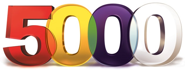 5000))) 1