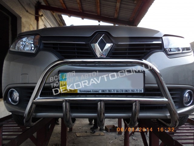 Кенгурятник для Renault Logan і Sandero. Знайшов у просторах інтернет магазинів) 1