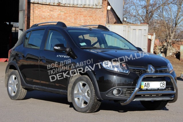 Кенгурятник для Renault Logan і Sandero. Знайшов у просторах інтернет магазинів) 2