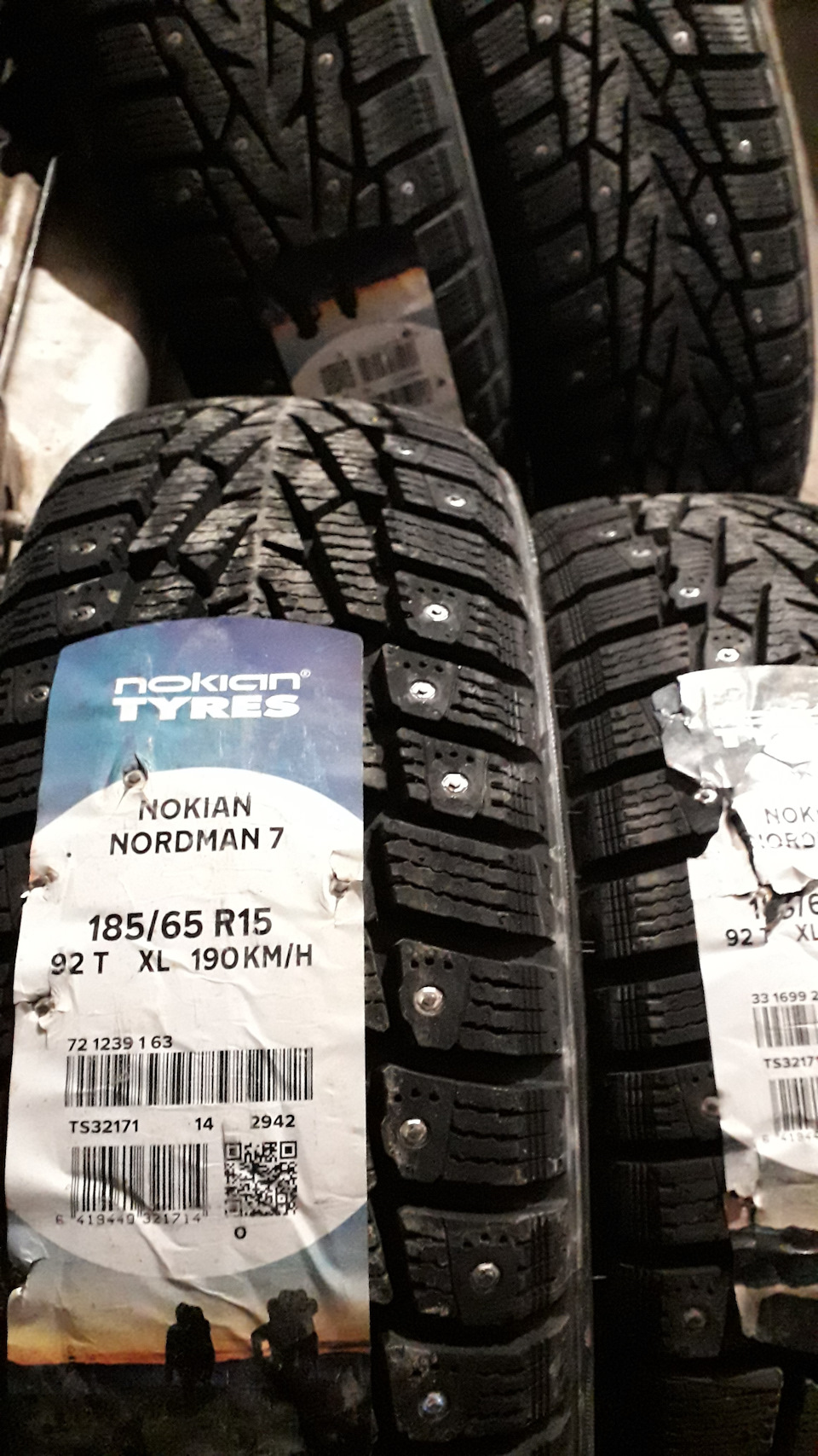 Нова зима Nokian Nordman 7 шип 2