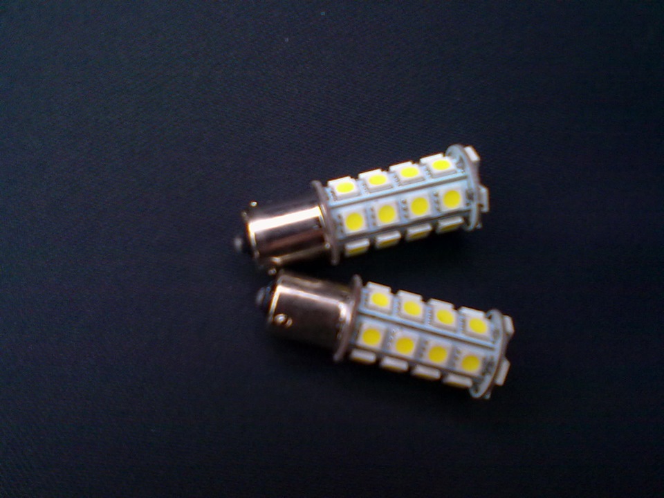 LED-лампи в підсвічування номера + задній хід 2