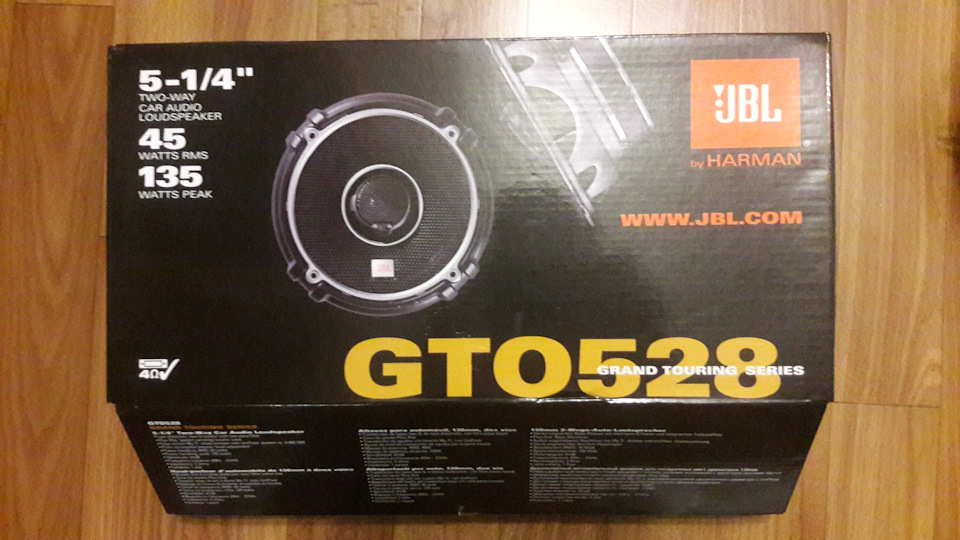 Встановлення акустики JBL GTO 528 3