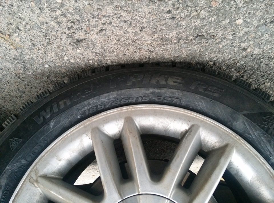 Купив і перевзувся в Hankook Winter iPike RS (W419) 185/65/15 3