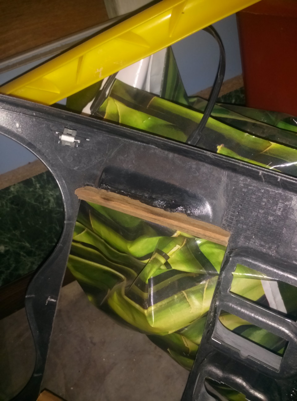 Підготовка накладки на консоль 2