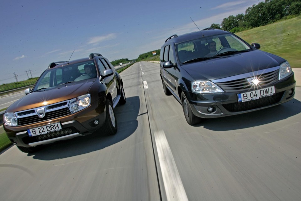 Renault Logan MCV(Largus) проти Renault Duster 3