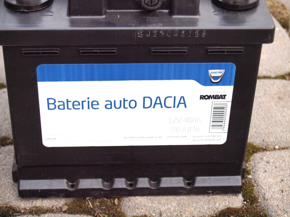 Автомобільний акумулятор DACIA Rombat 1
