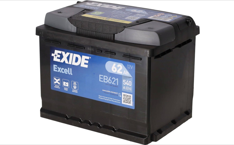 В одну річку тричі: купівля АКБ Exide Excell EB621 1