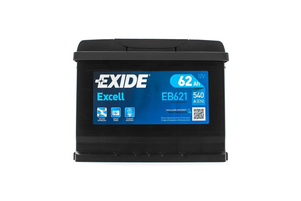 В одну річку тричі: купівля АКБ Exide Excell EB621 2