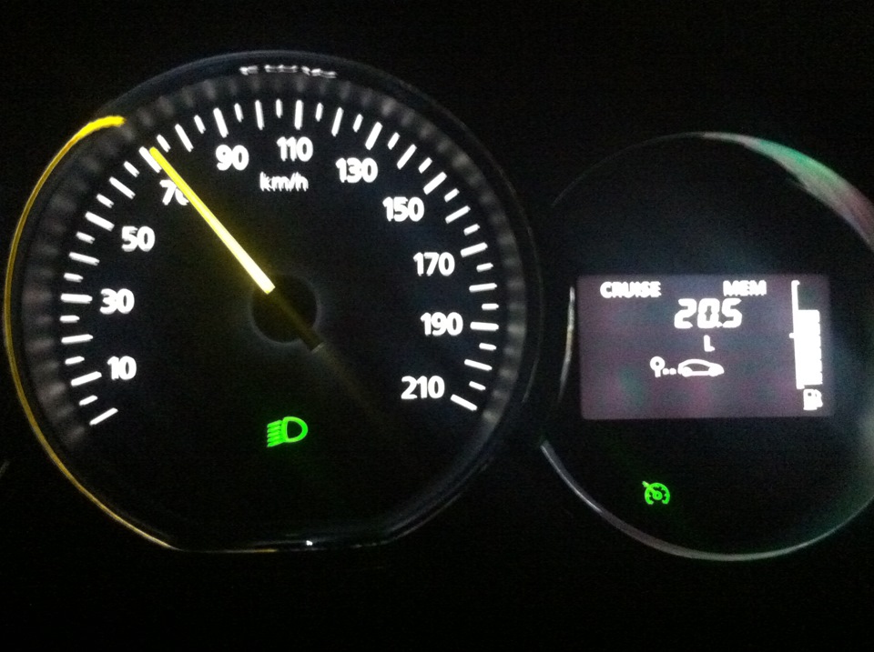 витрата бензину renault logan 1.2 2