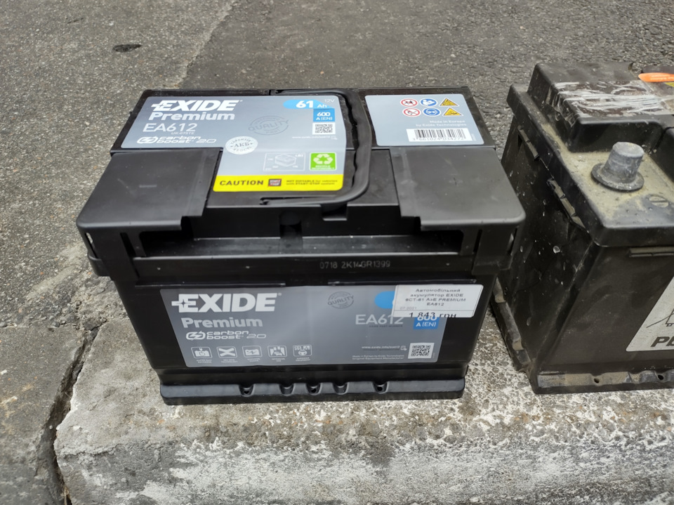 #34 EXIDE PREMIUM vs Varta BLUE dynamic 3