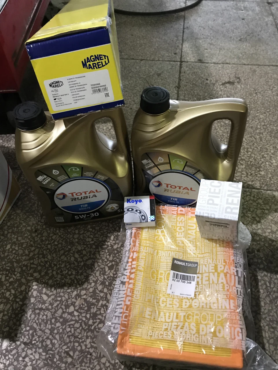 Перехід на Total Rubia 9900 пао+естери