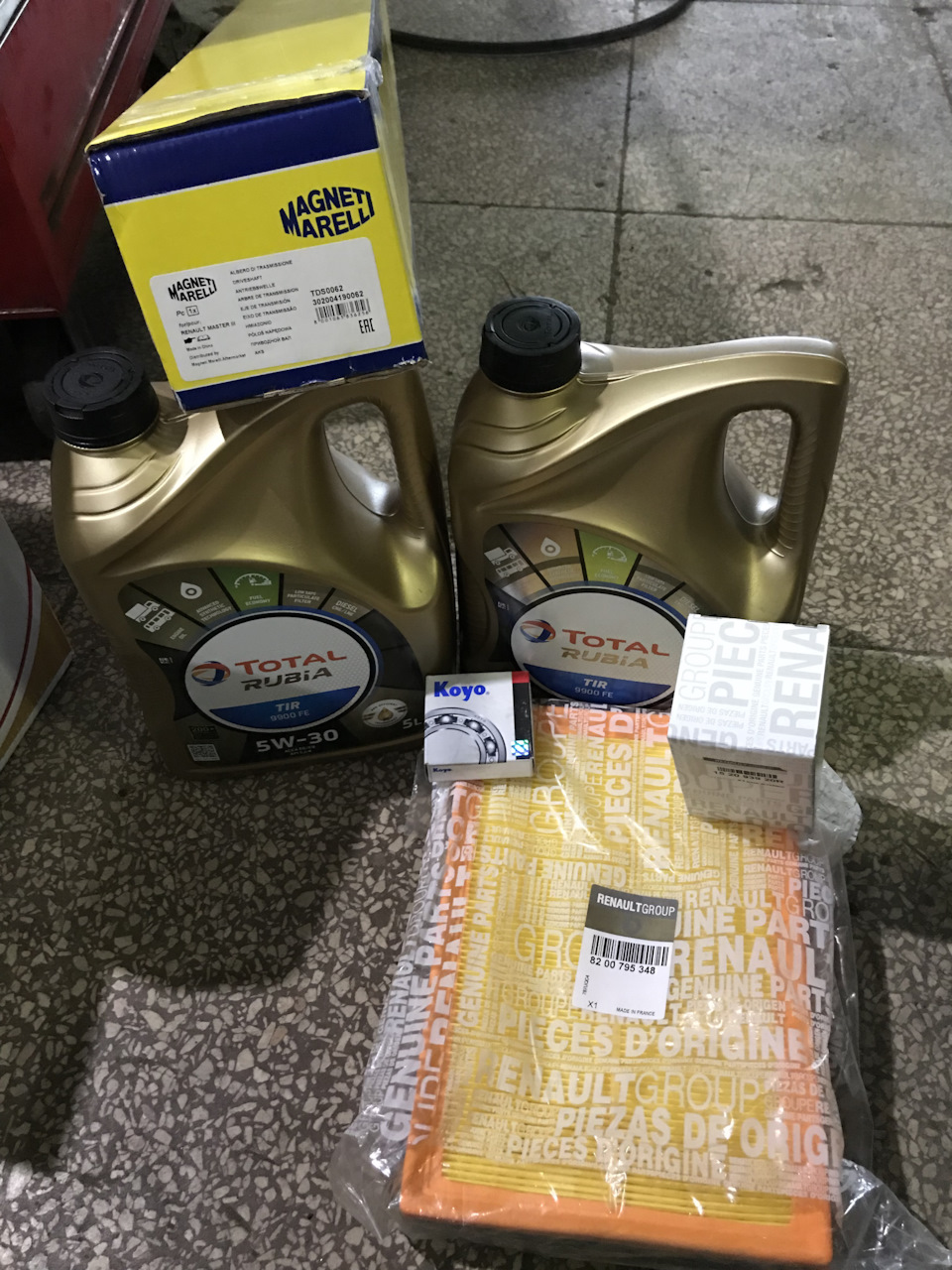Перехід на Total Rubia 9900 пао+естери 1