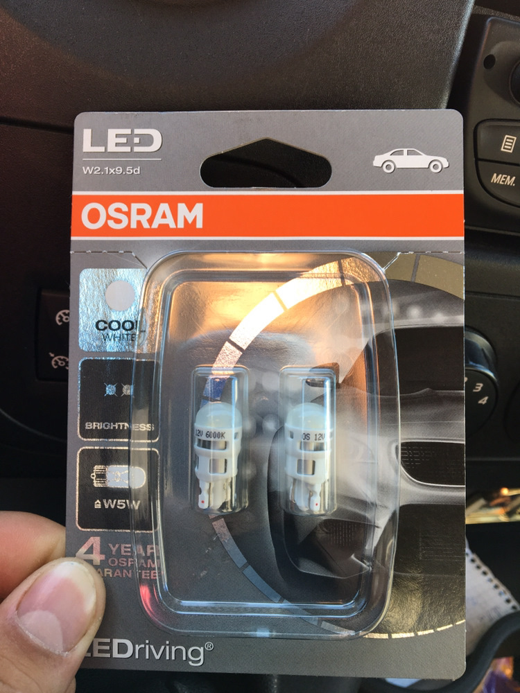 Led Osram w5w 1