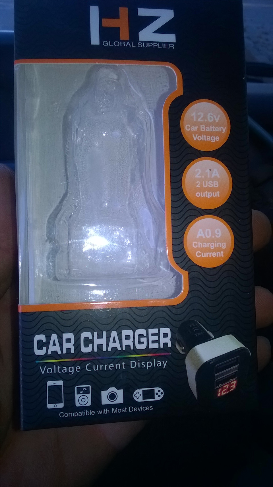 Прикупив usb зарядне з вольтметром 2