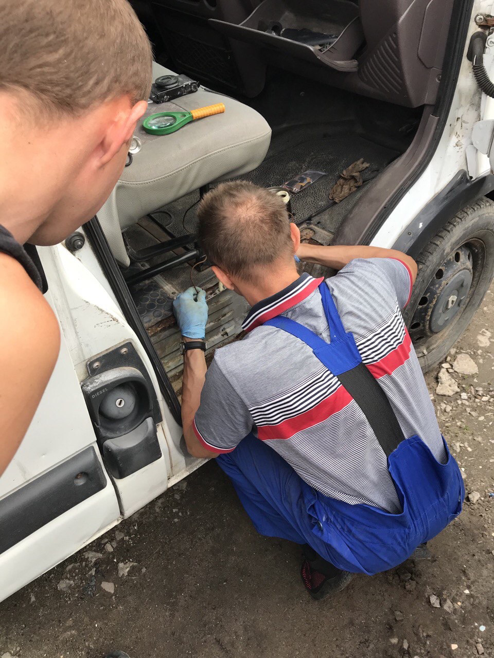 Прогнив номер кузова. Санантодор 1
