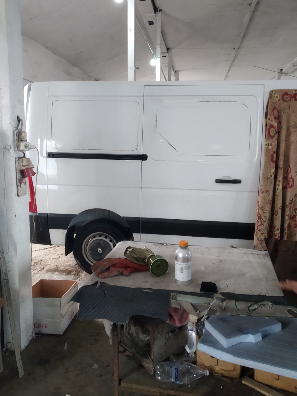 З вантажного в пасажирський. Врізання скла. 3