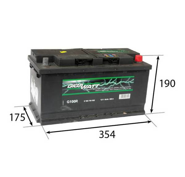 Купиво нове джерело енергії для Баклажана GIGAWATT 95AH 800A 1