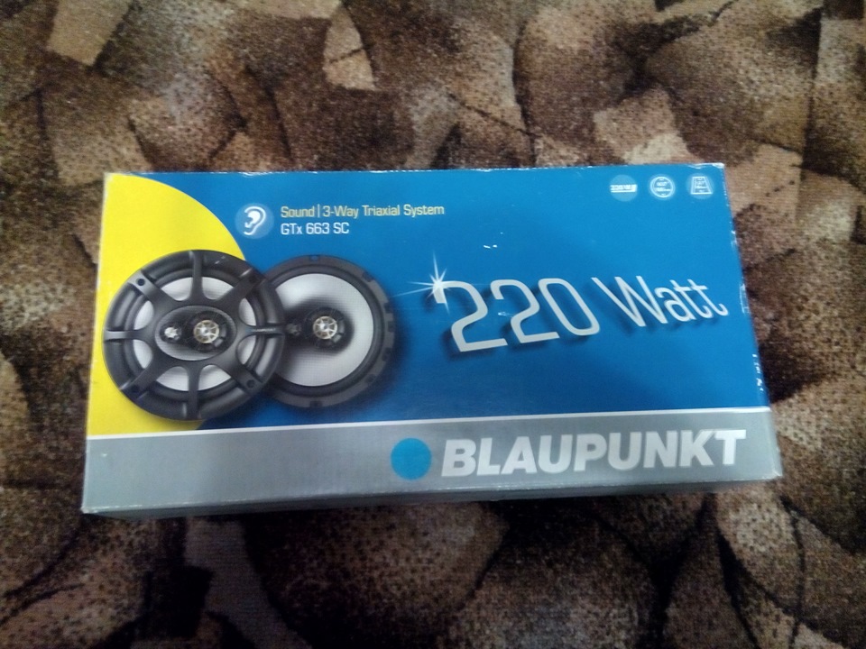 Blaupunkt GTx 663 SC 220 Watt 1