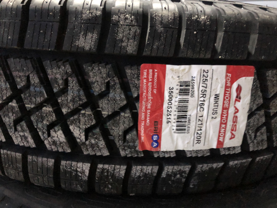 225/75 16с lassa wintus 2 + Alutec 5*130 R16 5