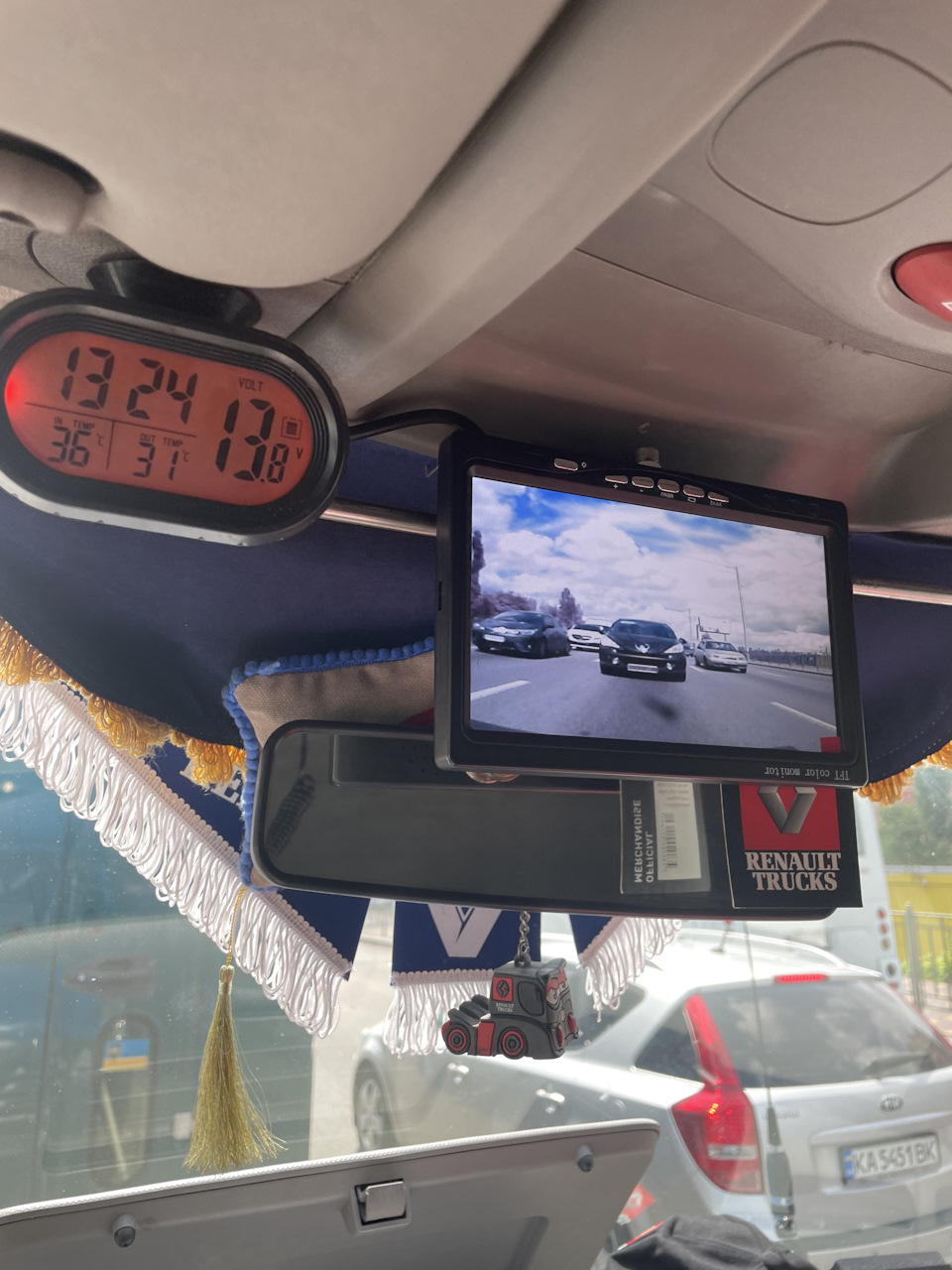 Камера заднього виду, Габарити, стоп, парктронік 1