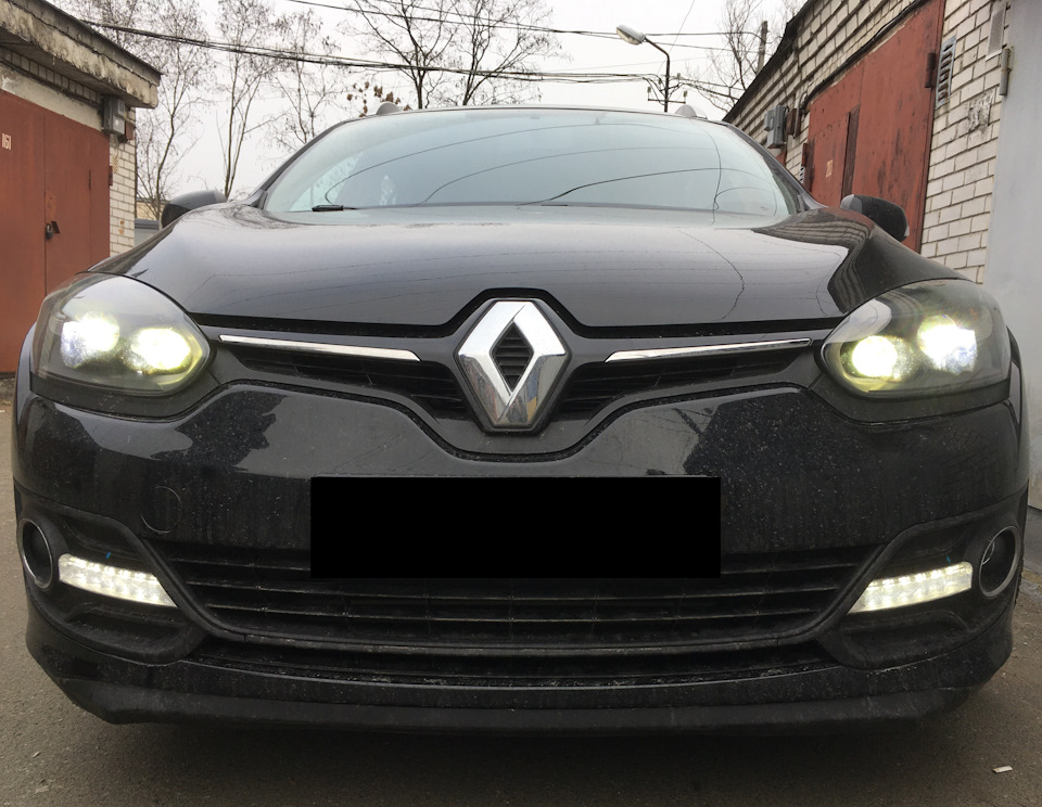 Заміна лінз Renault Megane 3+FULL LED фари 1