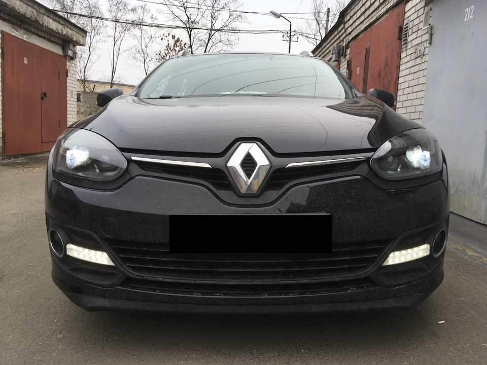 Заміна лінз Renault Megane 3+FULL LED фари 2