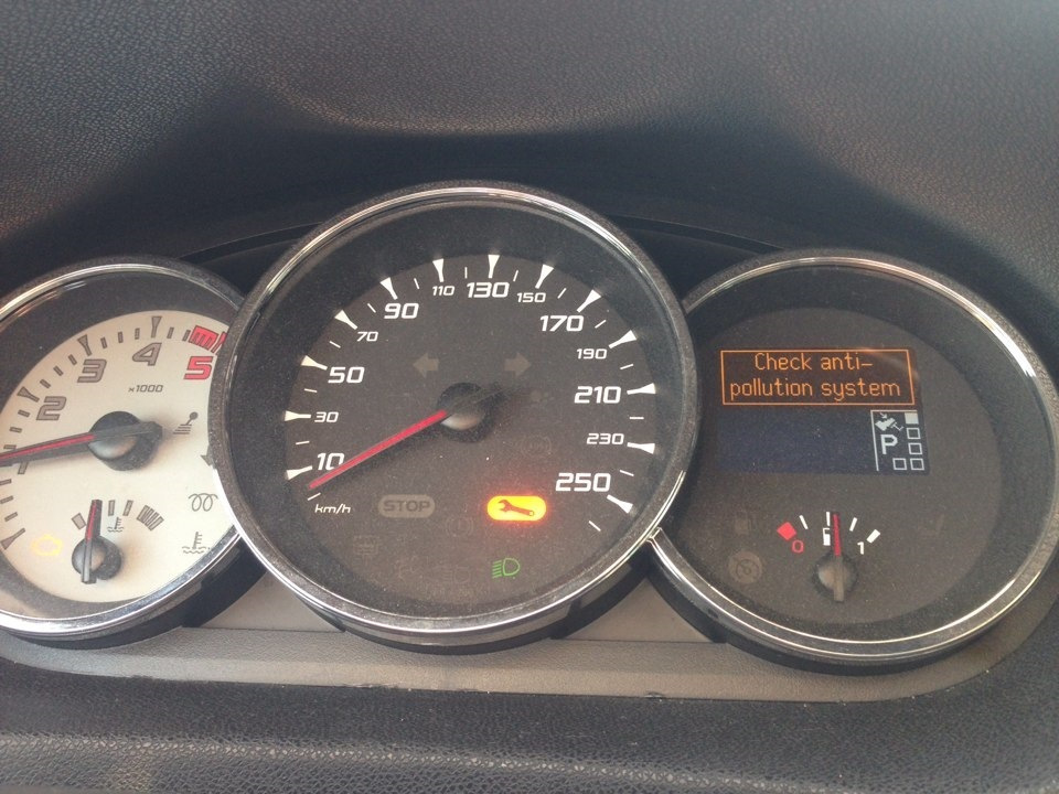 Check injection system, Check anti-pollution system, p1484 та p1485 2