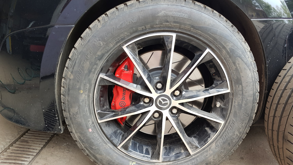 Прикладка шин 235/55 R17 4