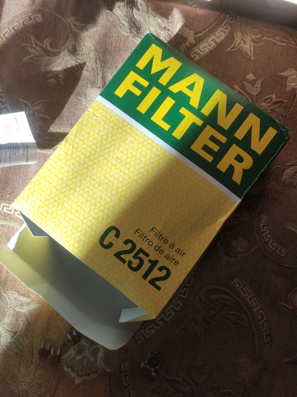 Заміна повітряного фільтра Mann 4