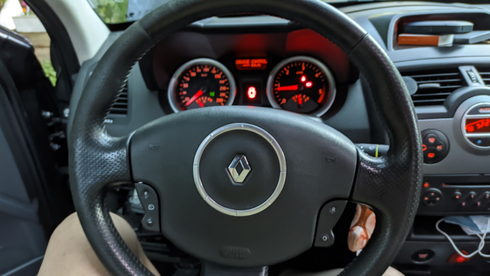 Встановлення круїзу контролю (круїзу) Megane 2 4
