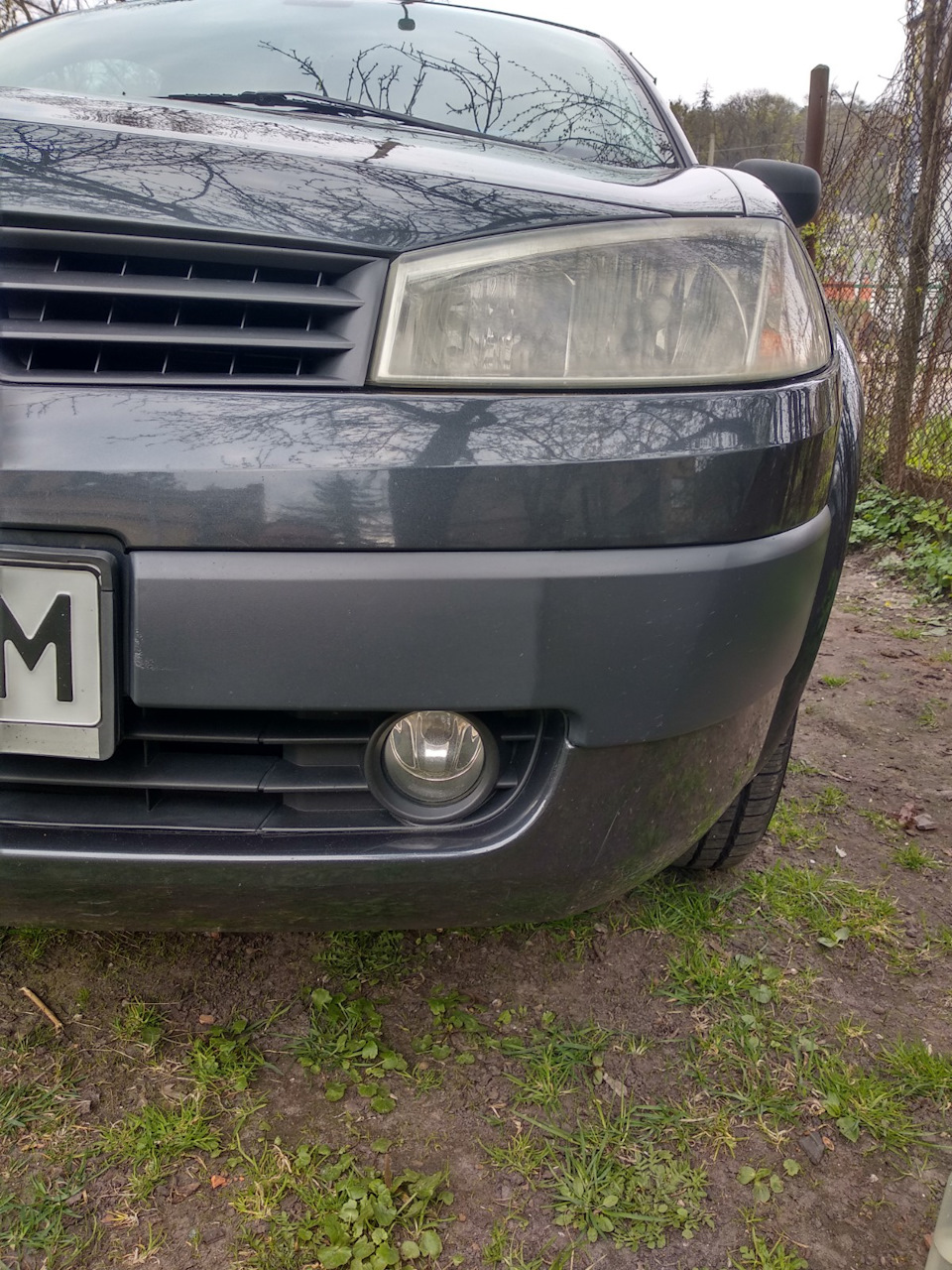 Відновлення зовнішнього пластику Megane 2 2