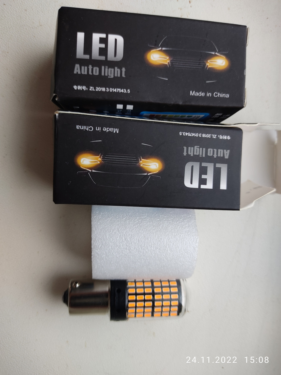 Led лампочки в поворотники 1