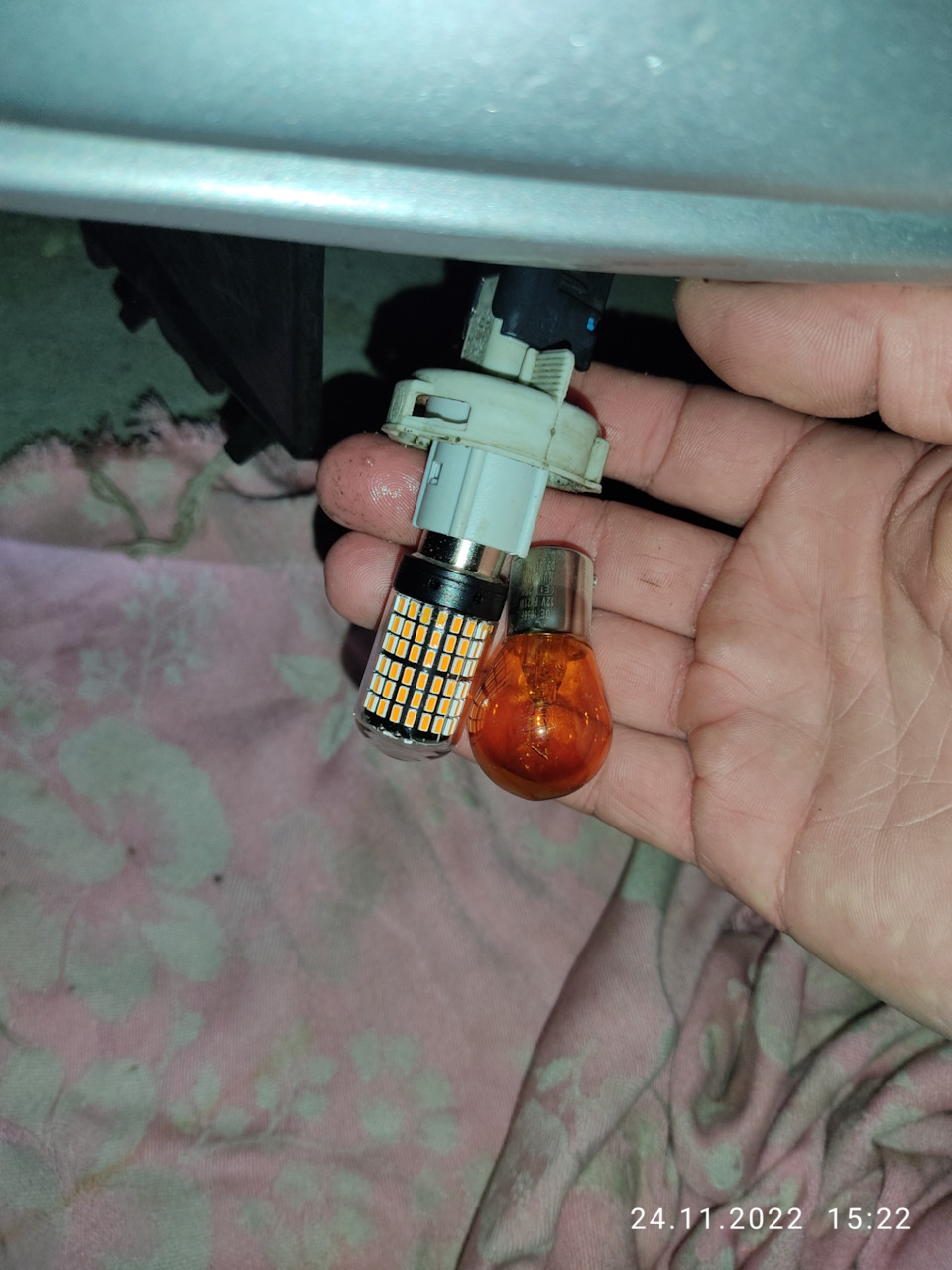 Led лампочки в поворотники 2