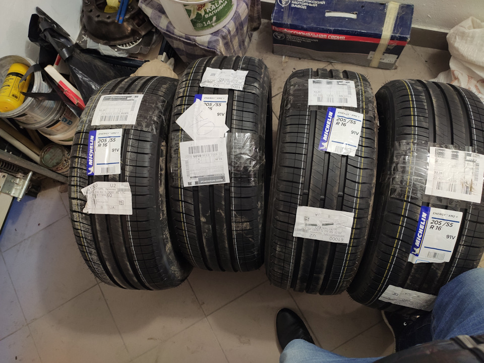 michelin energy xm2+ 205/55/16 91V 5
