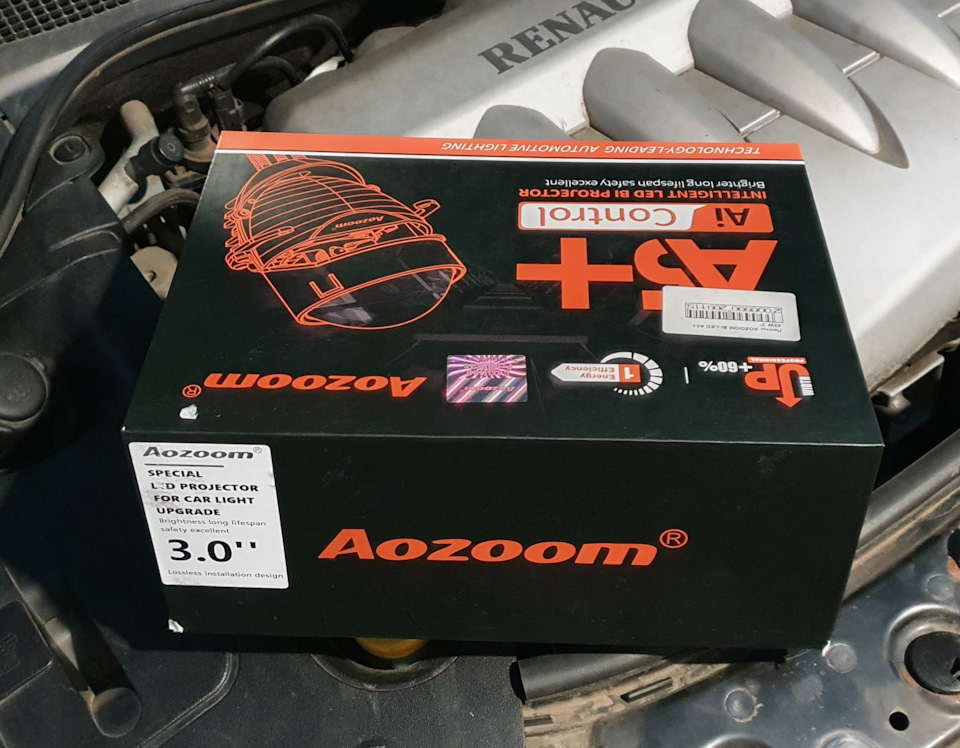 aozoom a5+ 3.0 в меган 2 фаза 1 4