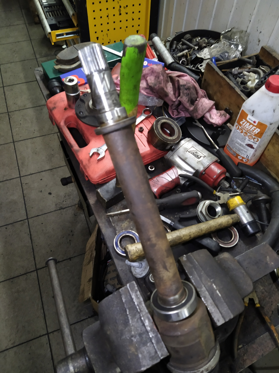 Смерть дуже молодого підшипника SKF. 2