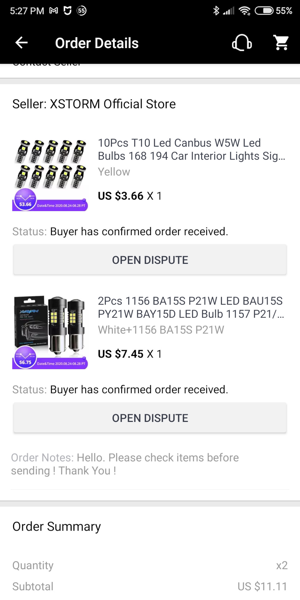 Заміна ДХВ/ДХО на Led P21W 2