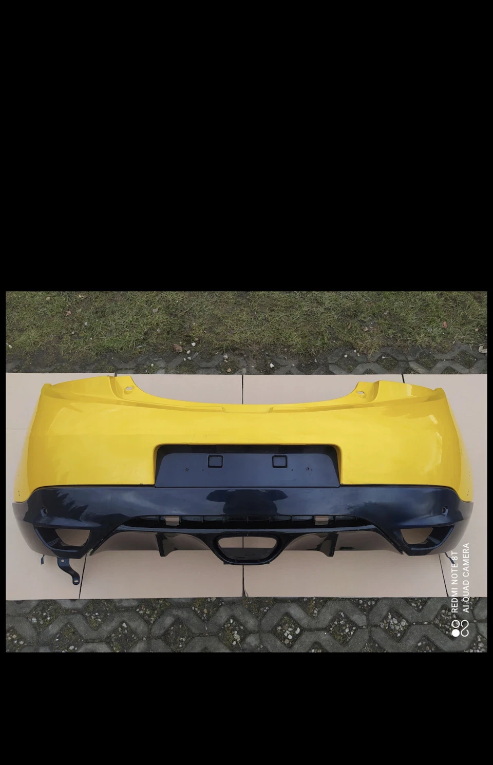 Бампер задній megane rs