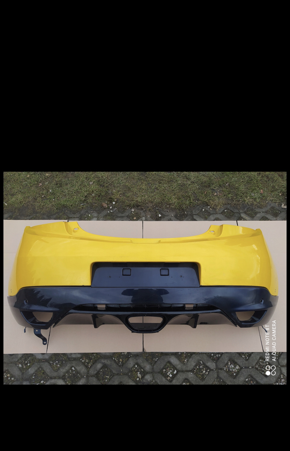 Бампер задній megane rs 1