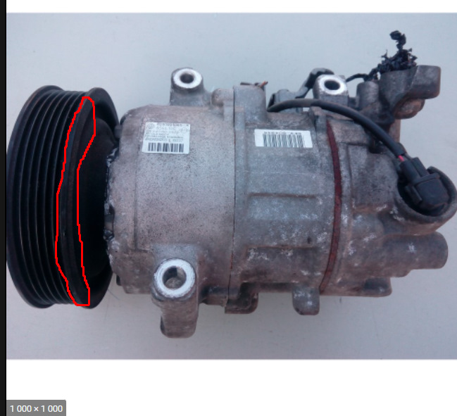 Шків Megane 3 1.5 dCi 2009 1