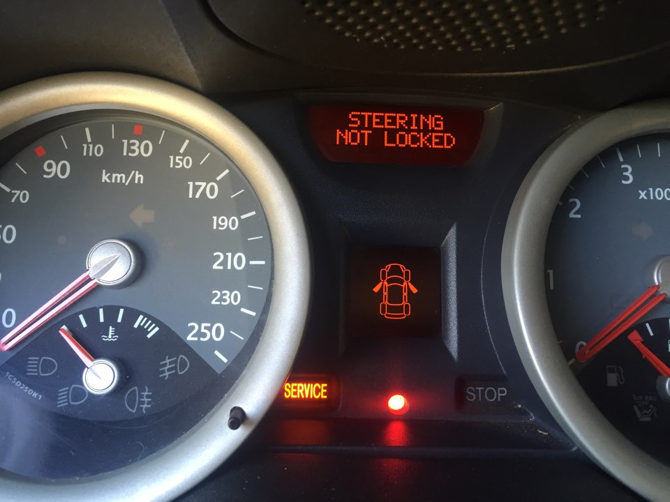 Як позбудеться помилки Steering not locked? 2