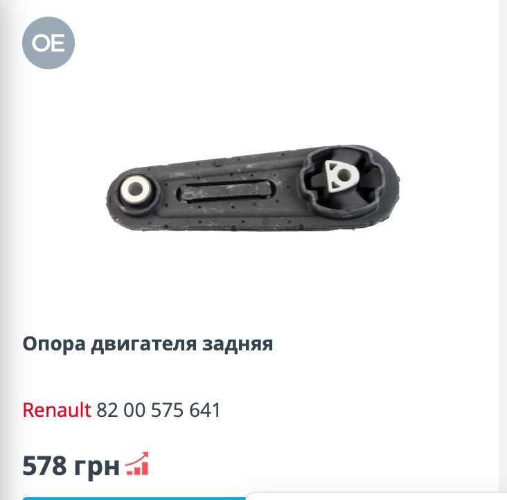 Підтримка двигуна 1