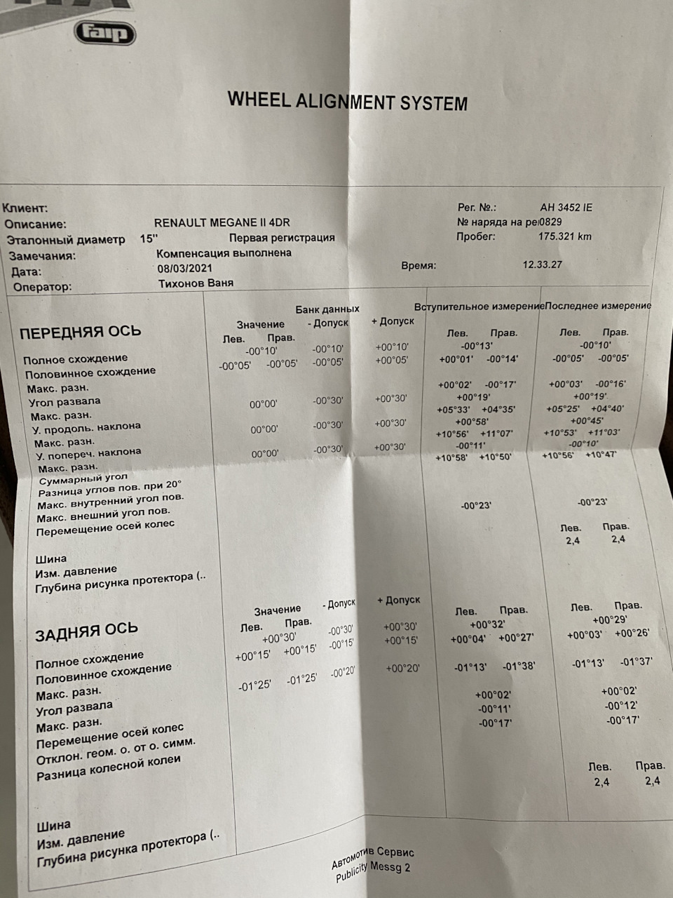 Стійки, пильовик, літня гума 5