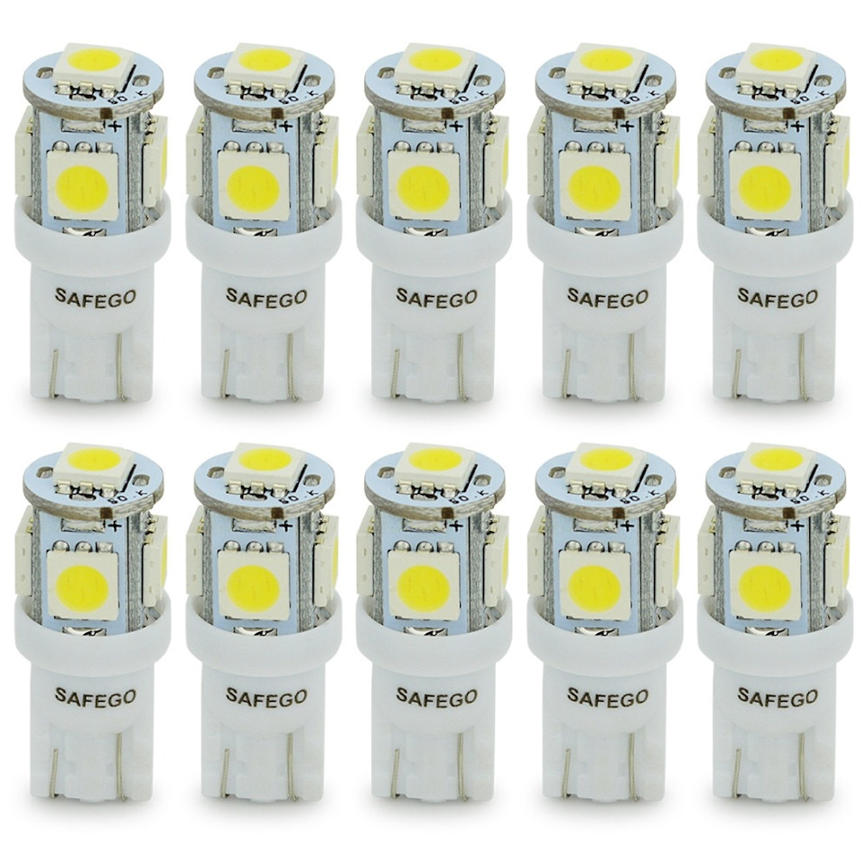 світлодіод LED T10 5W5 і С5W в салон, багажник, бардачок та підсвітку номерних знаків 1
