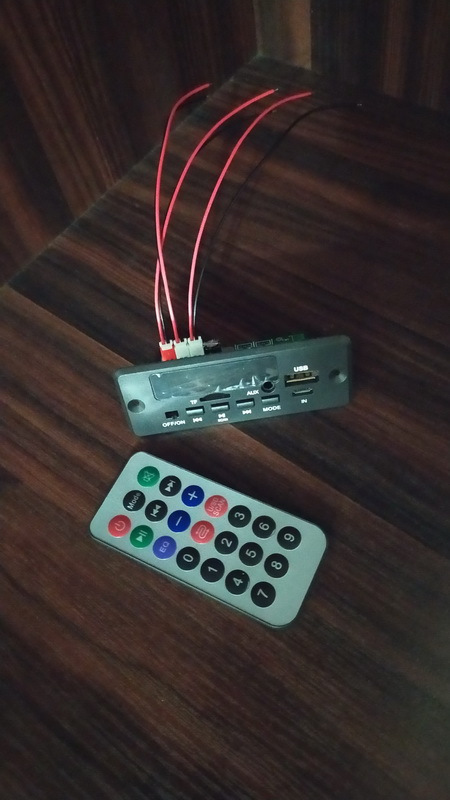 #3 Заміна штатного роз'єму AUX на декодер із підтримкою FM, TF, USB, AUX 2