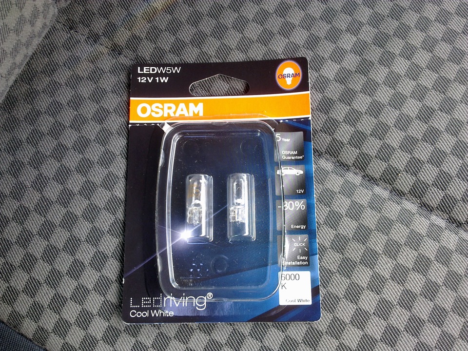 Габарити LED Osram 1